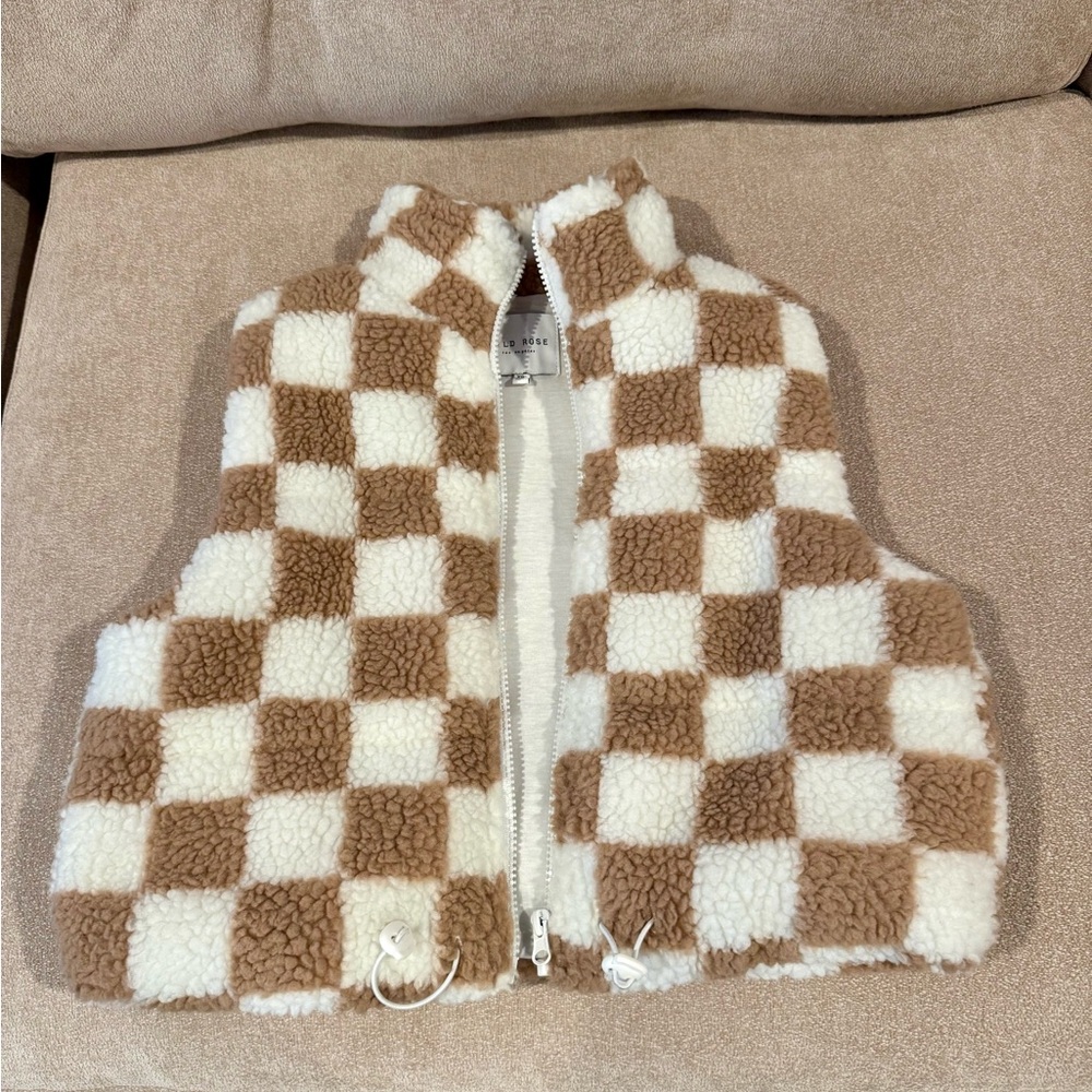 Adorable Sherpa vest